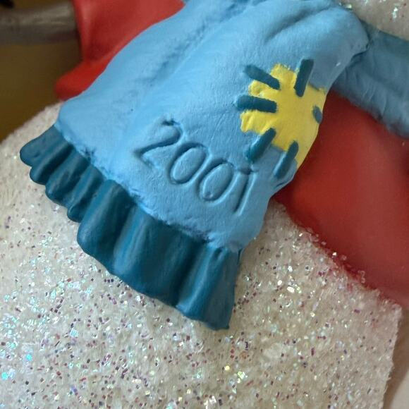 Hallmark Keepsake WINNIE THE POOH A FAMILIAR FACE 2001 Christmas Ornament w/Box - Picture 5 of 6